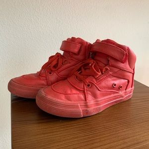 High top sneakers